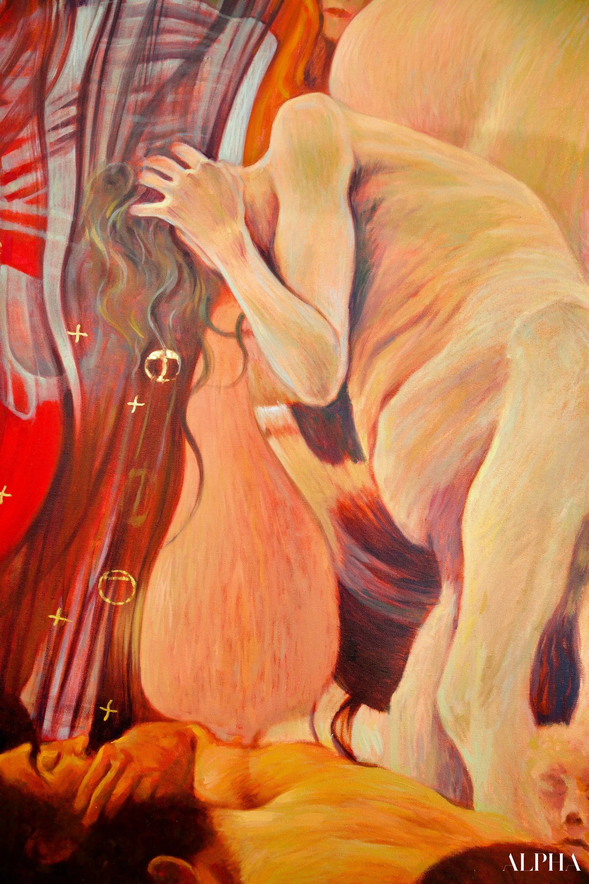 La Médecine – Une Œuvre Réimaginée de Gustav Klimt par Master Apollon | 180 x 270 cm Reproductions de tableaux à la