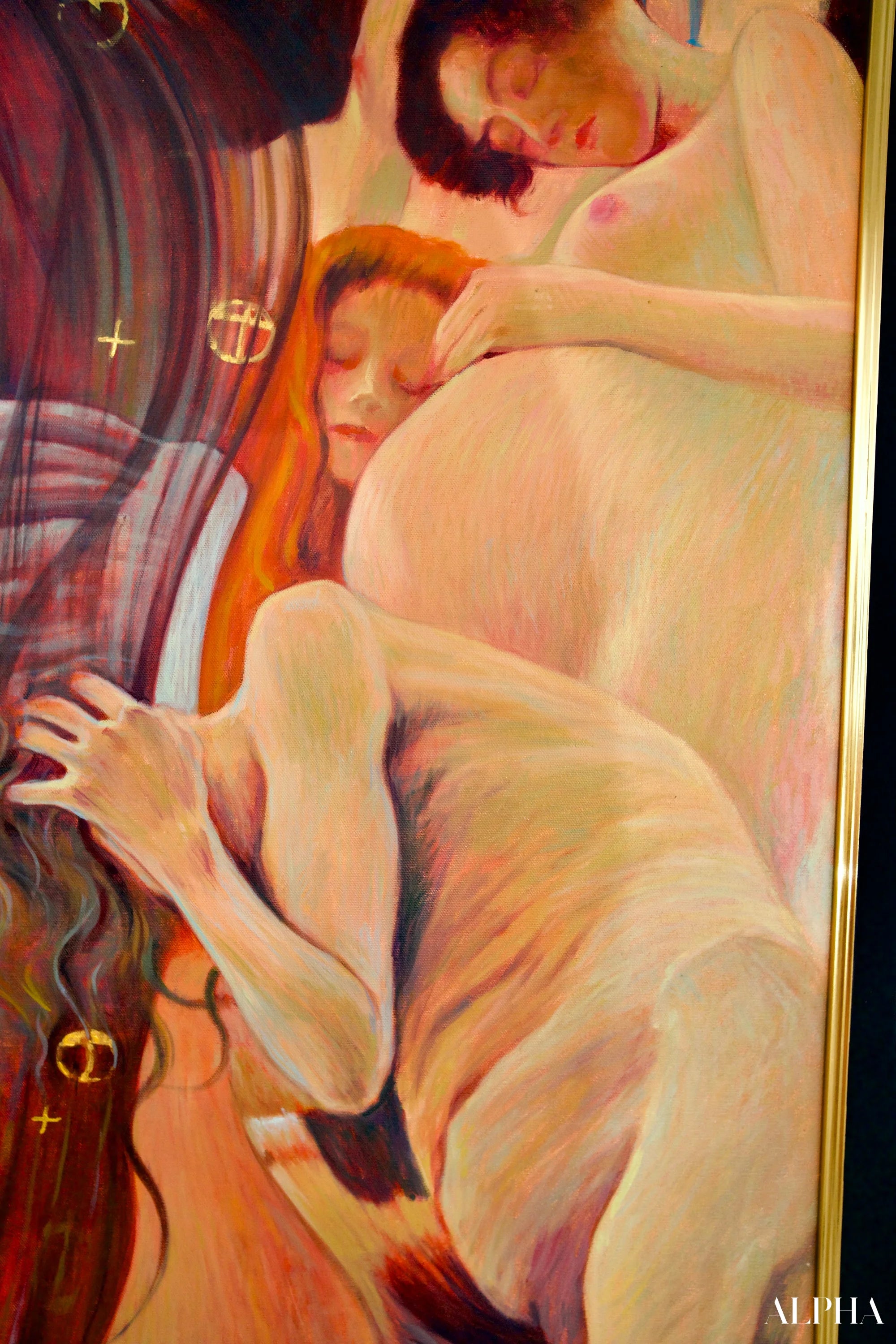 La Médecine – Une Œuvre Réimaginée de Gustav Klimt par Master Apollon | 180 x 270 cm Reproductions de tableaux à la
