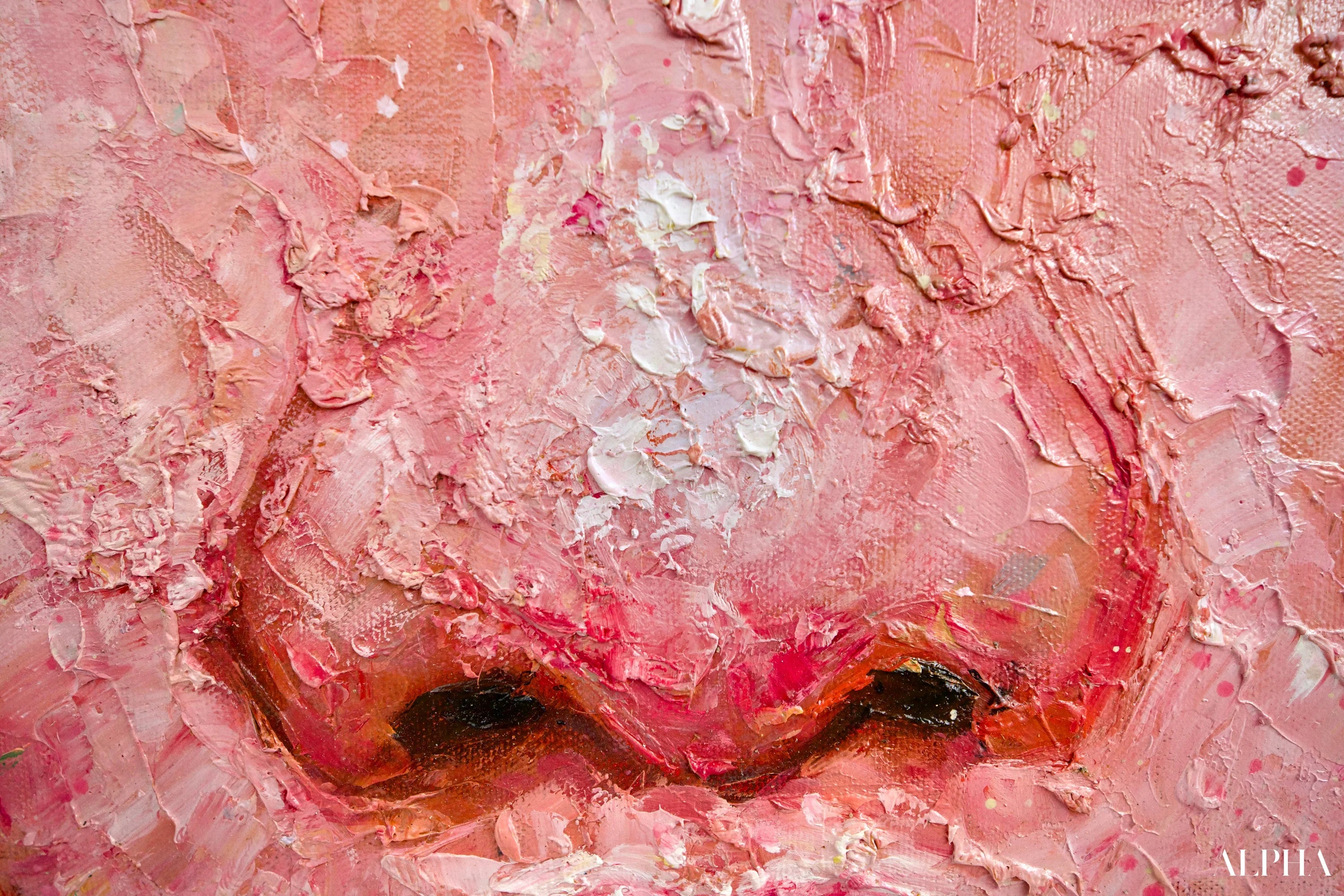 L’amour en Fleurs | 200 x 200 cm Reproductions de tableaux à la peinture à l’huile