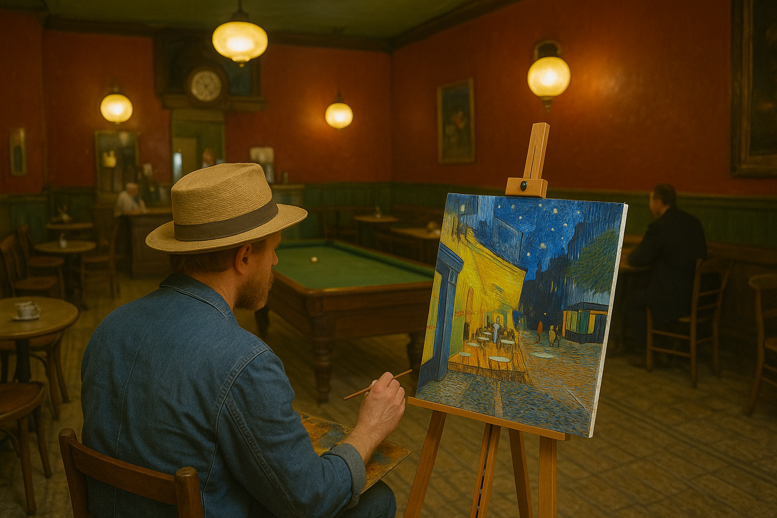 הסיפור מאחורי קפה הלילה של ואן גוך בארלס