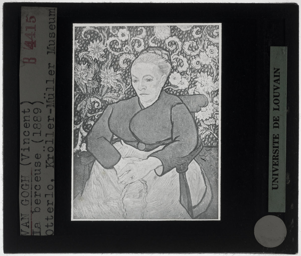 Vincent van Gogh. La Berceuse (portret van Madame Roulin), GD015608
