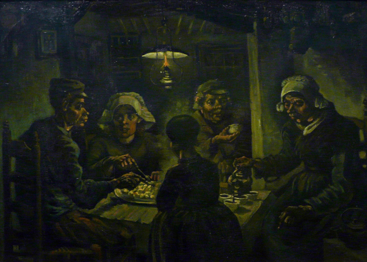 WLANL   jankie   De aardappeleters, Vincent van Gogh (1885) (2)