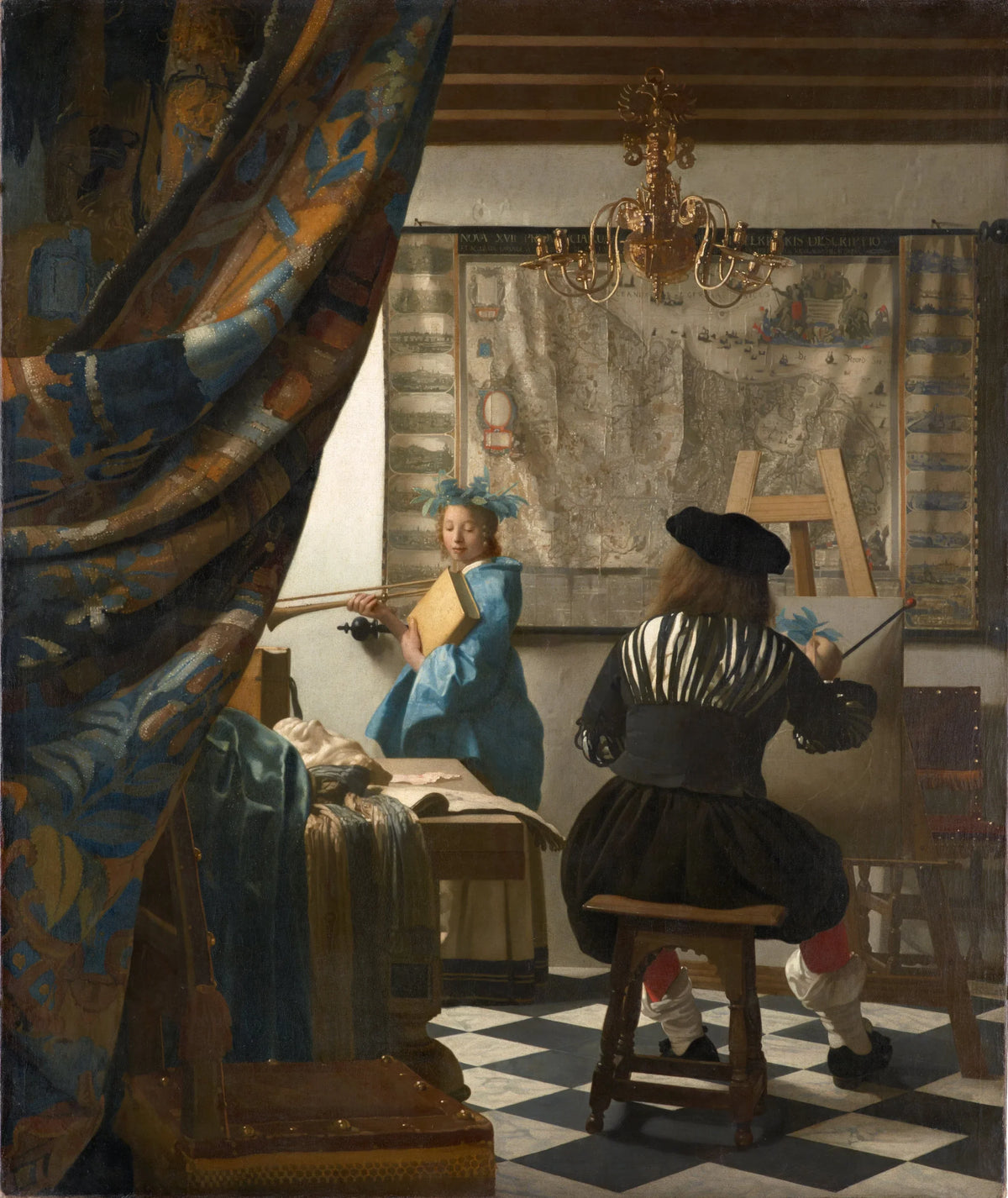 L’Art de la peinture de Johannes Vermeer, vers 1666–1668