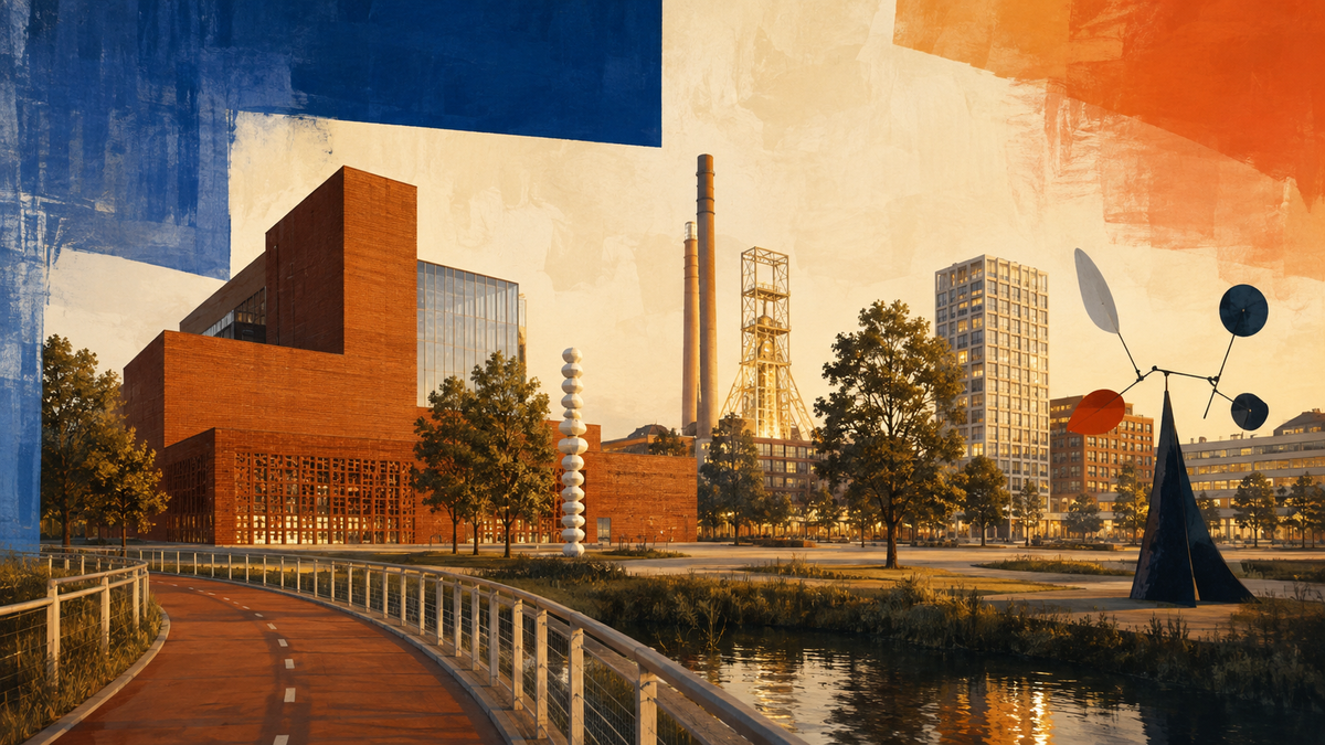 Illustration éditoriale des galeries d’art à Eindhoven