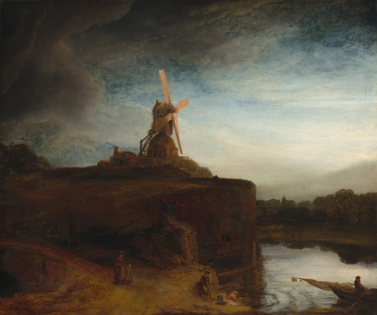 Rembrandt, Le Moulin, 1645–1648, National Gallery of Art
