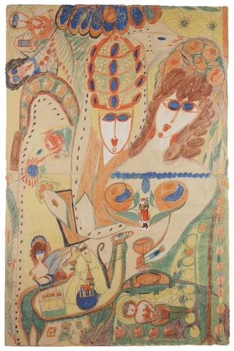 Œuvre d’Aloïse Corbaz, figure majeure de l’Art Brut