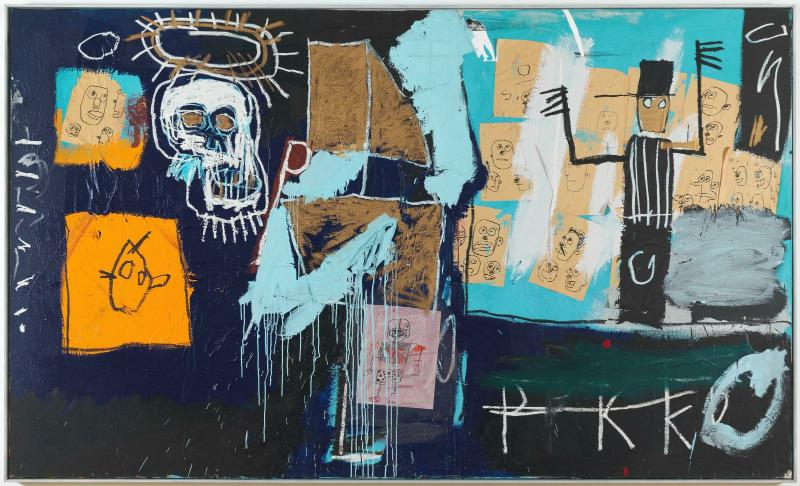 Vente aux enchères d’esclaves (Slave Auction) — Jean-Michel Basquiat