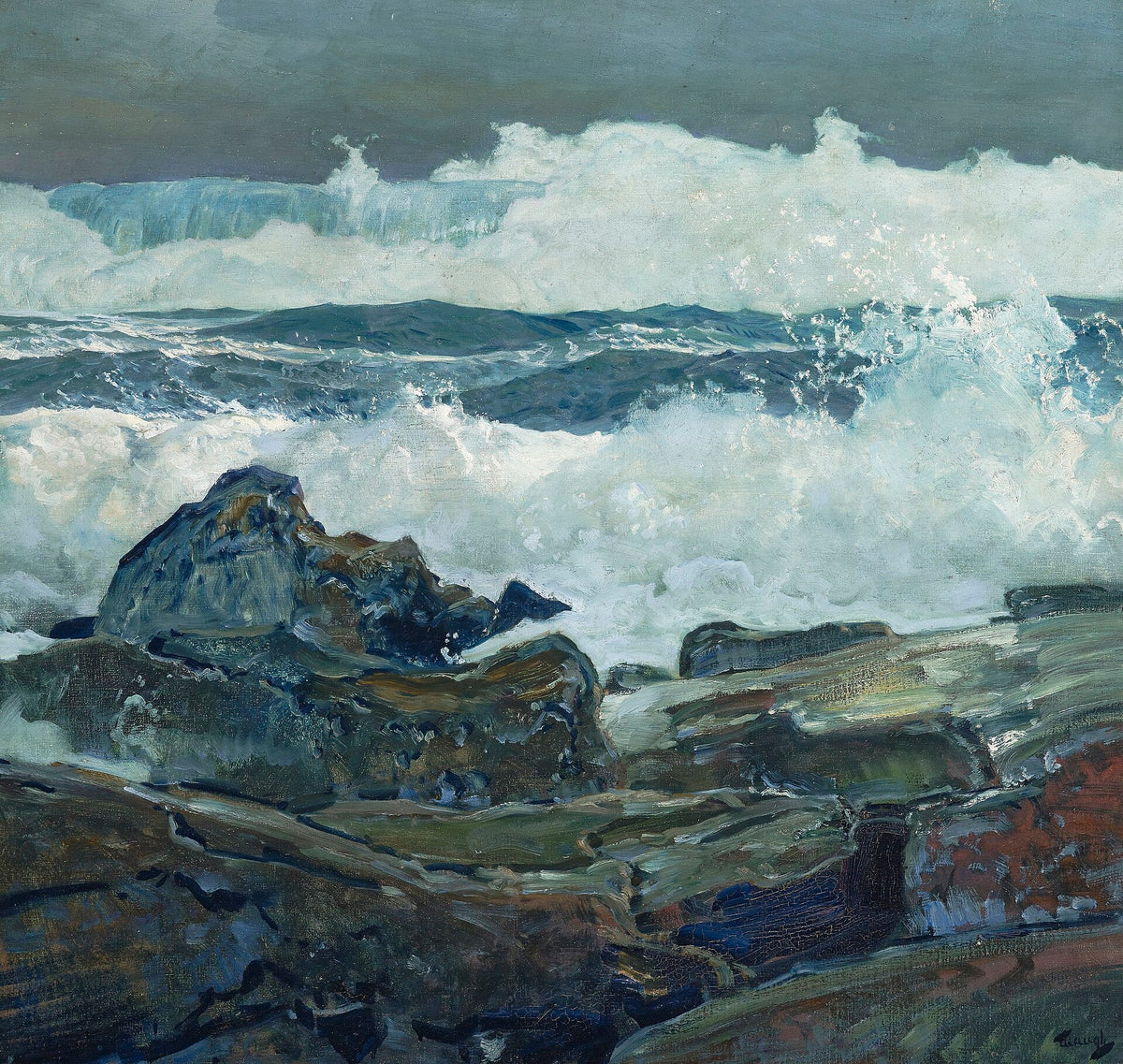 La prochaine vague — Frederick Judd Waugh