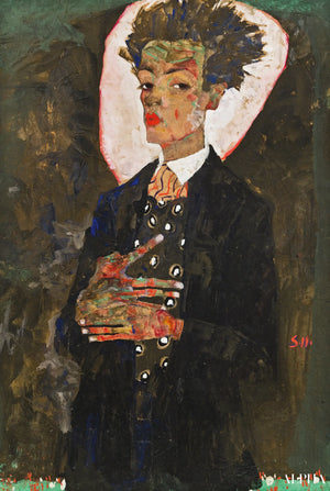 10 ציורים מפורסמים של Egon Schiele