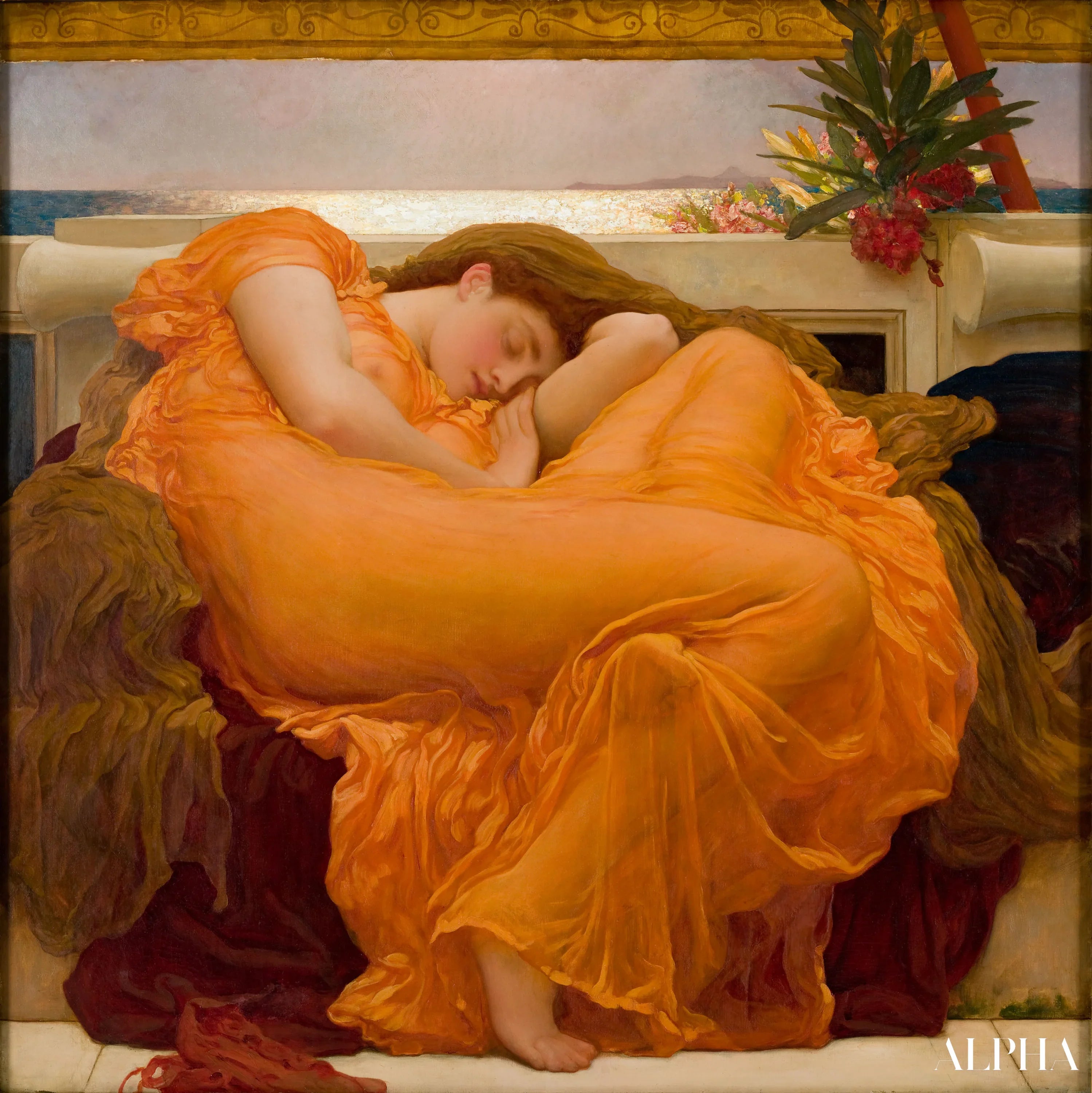 100 ציורים מפורסמים של Frederic Leighton