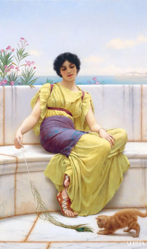 20 ציורים מפורסמים של John William Godward