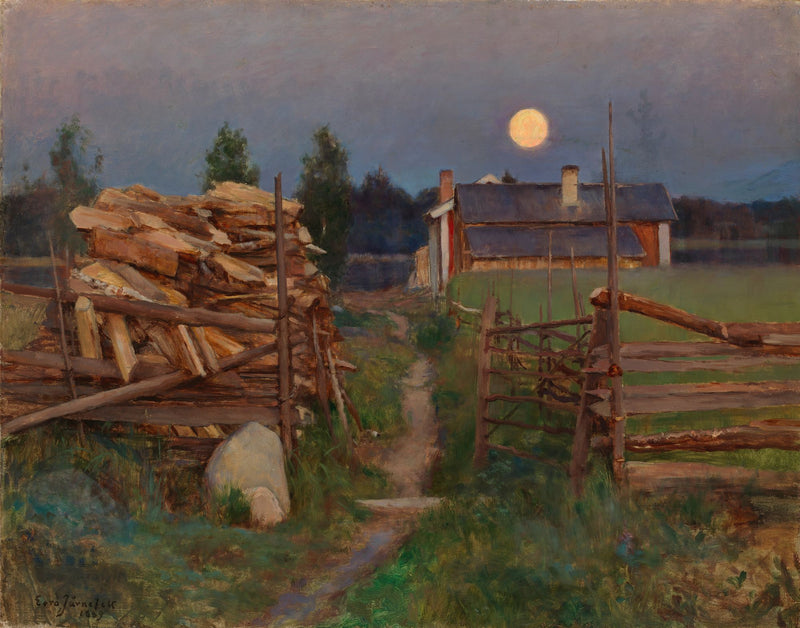 Lune d’une nuit d’été - Eero Järnefelt