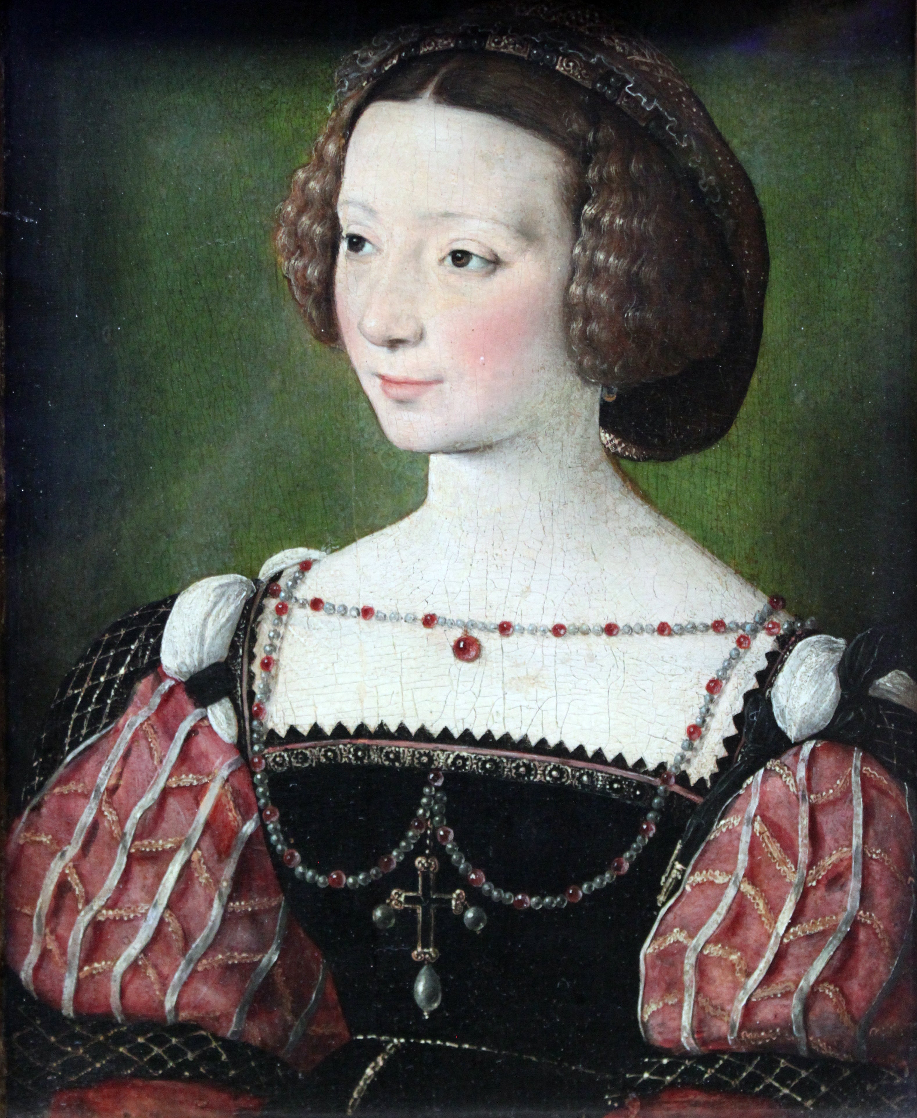 Portrait de Beatrix Pacheco, comtesse de Montbel et Entremonts - Jean Clouet