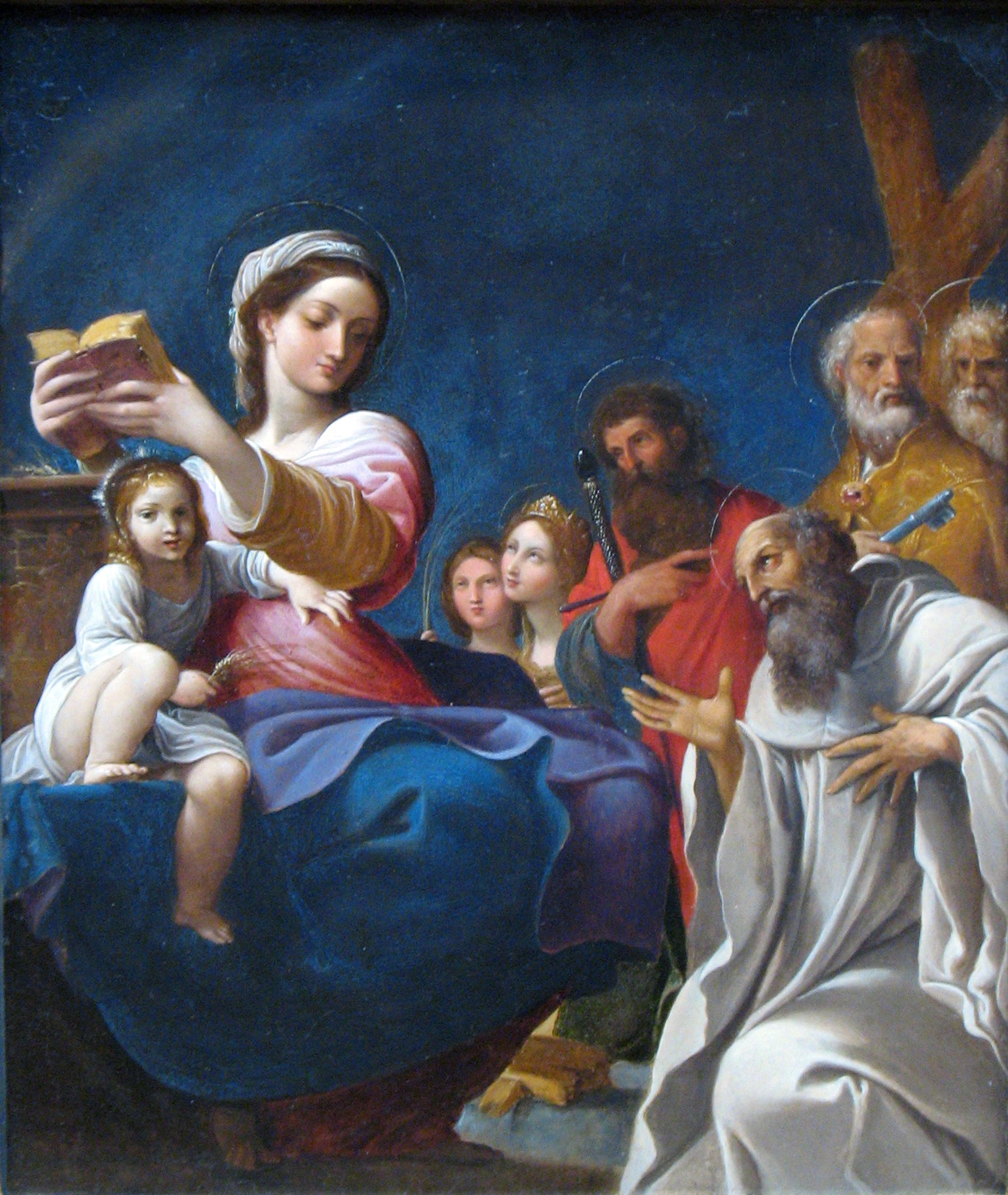 La Vierge à l'Enfant avec des saints - Ludovico Carracci