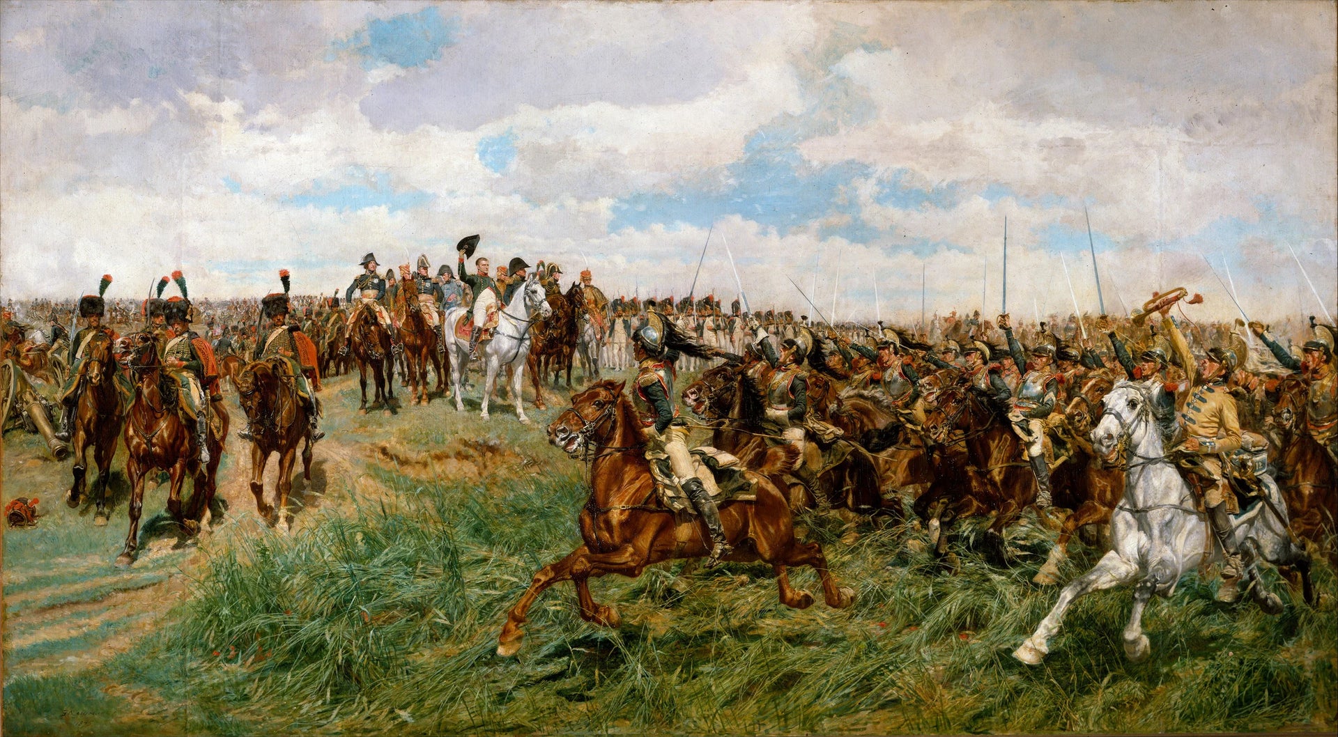 1807, Friedland - Ernest Meissonier