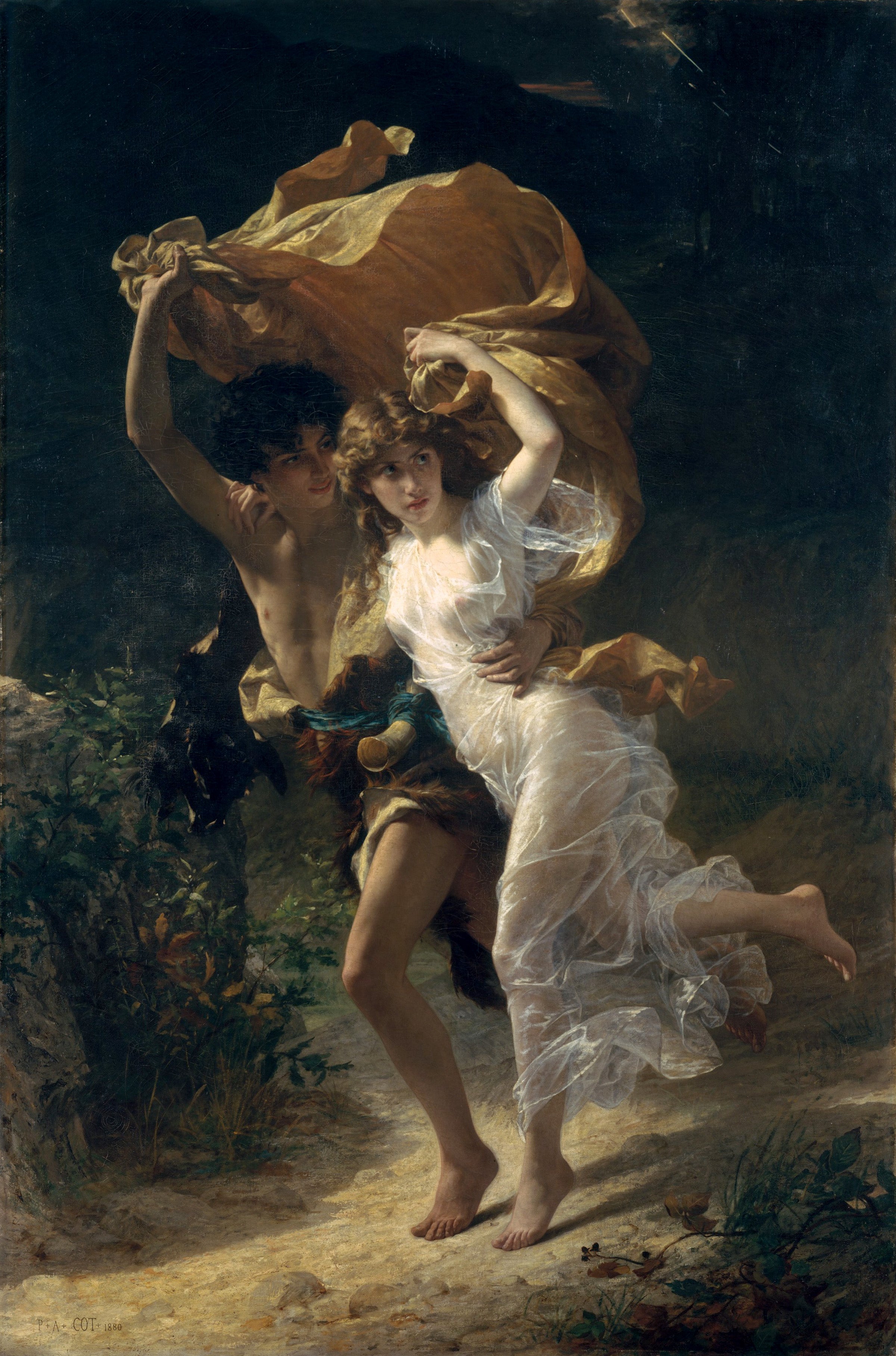 L'Orage - Pierre Auguste Cot