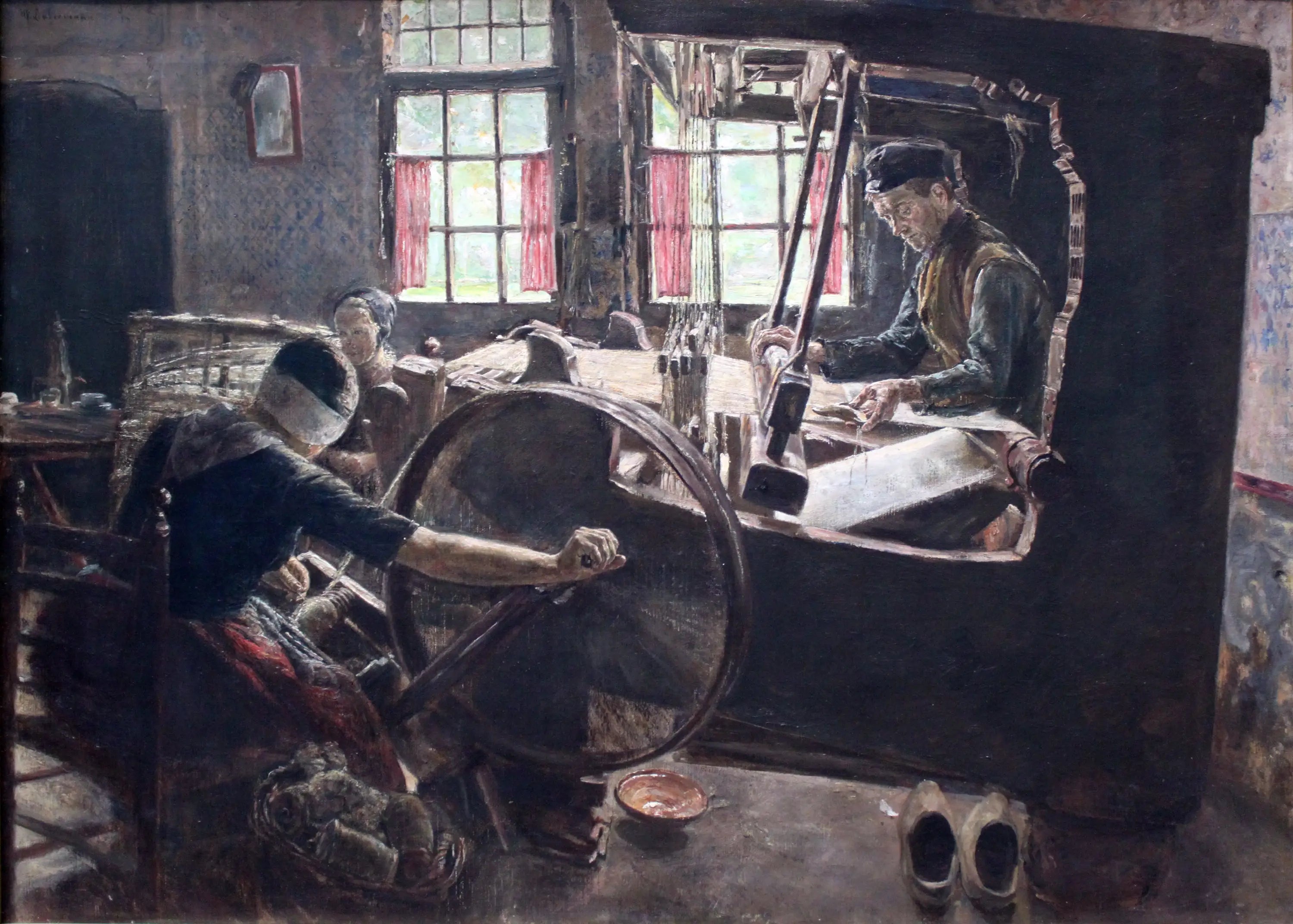 Le Tisserand - Max Liebermann - Alpha Reproduction