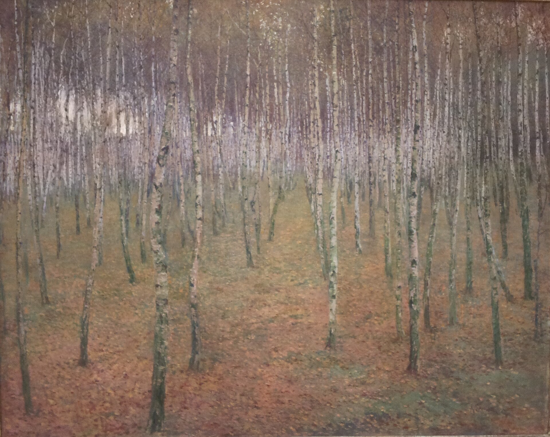 Humeur de bouleaux, Antonín Slavíček, 1897