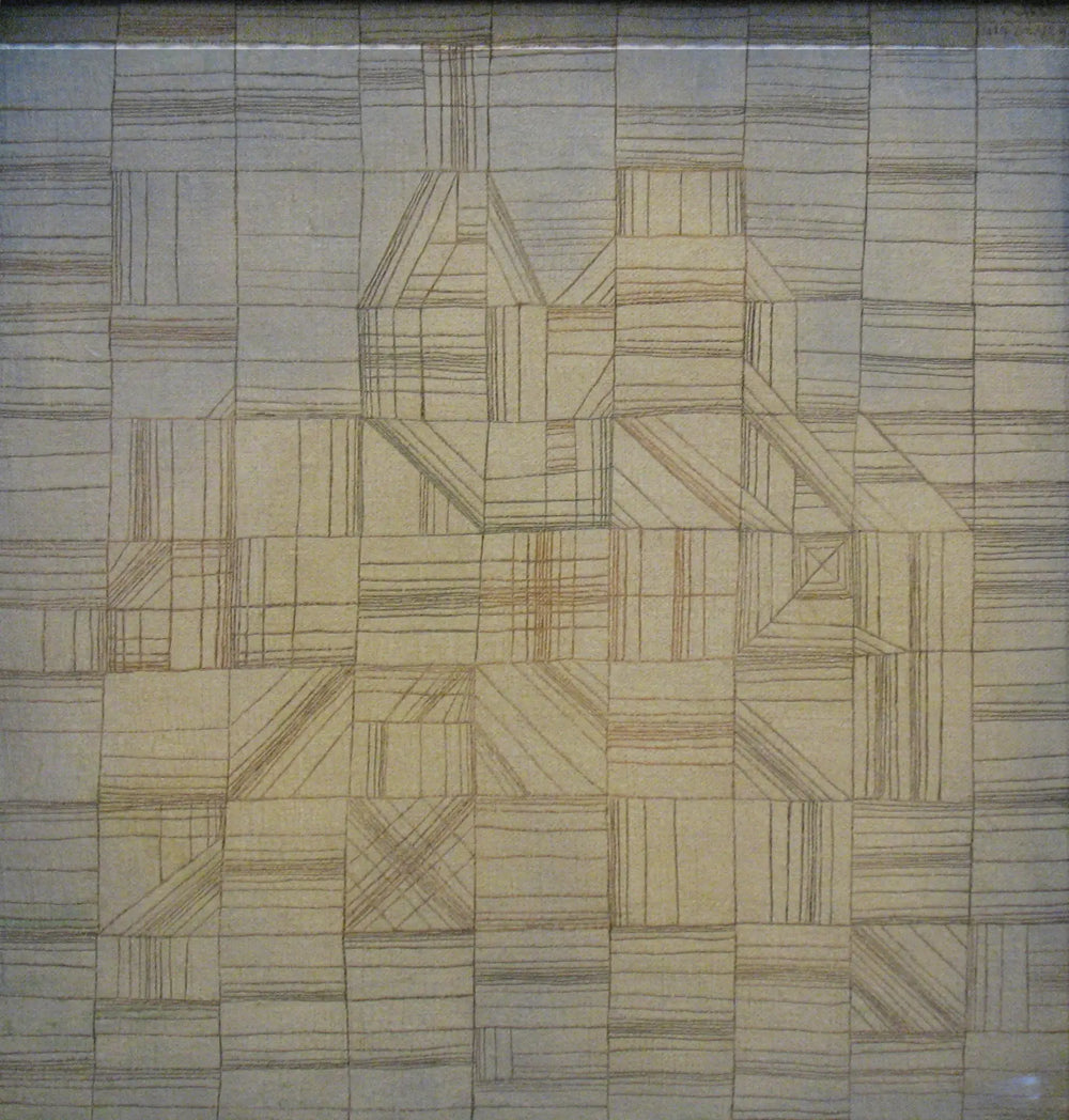Variations (Motif Progressif) - Paul Klee - Alpha Reproduction
