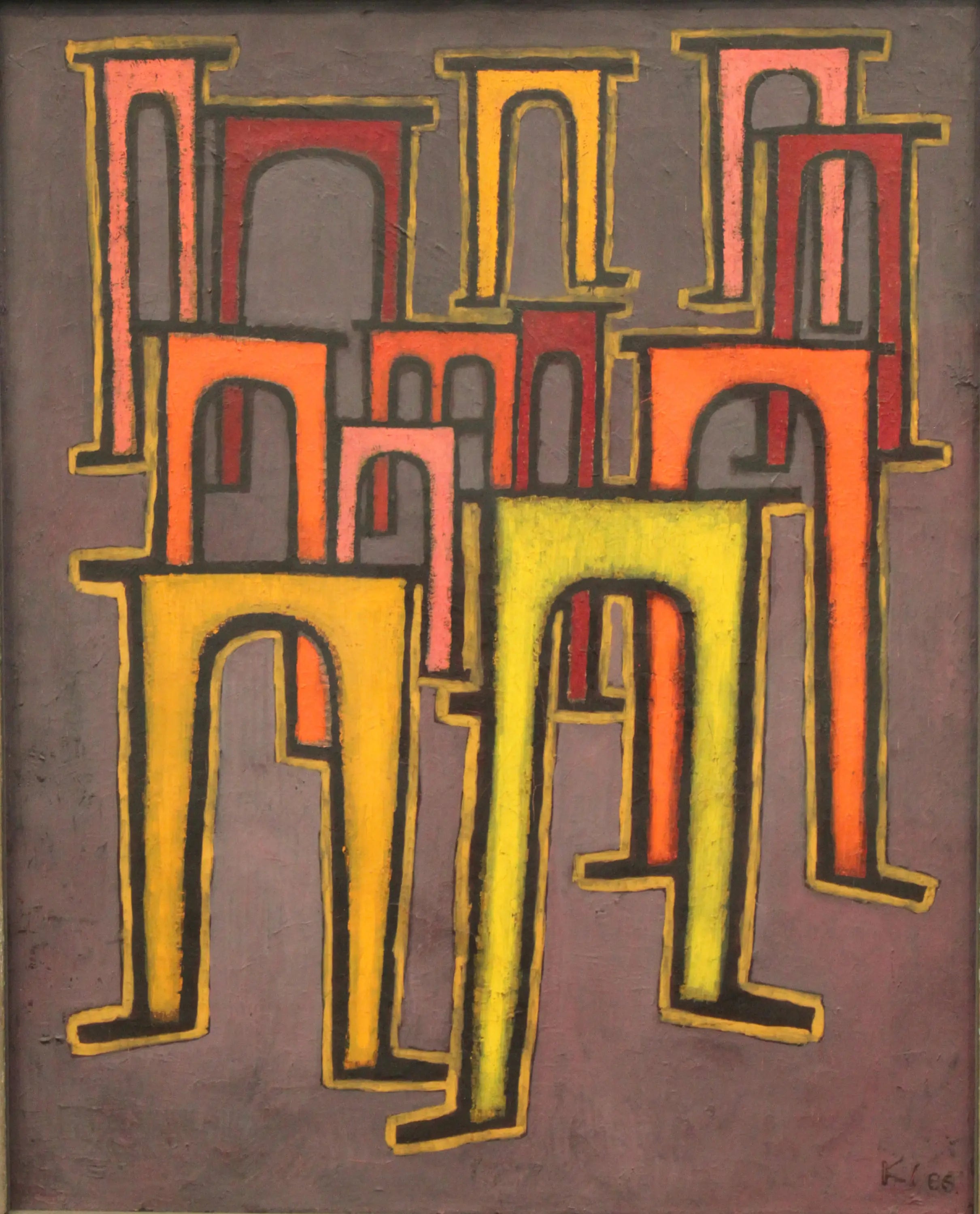 La Révolution des viaducs - Paul Klee - Alpha Reproduction