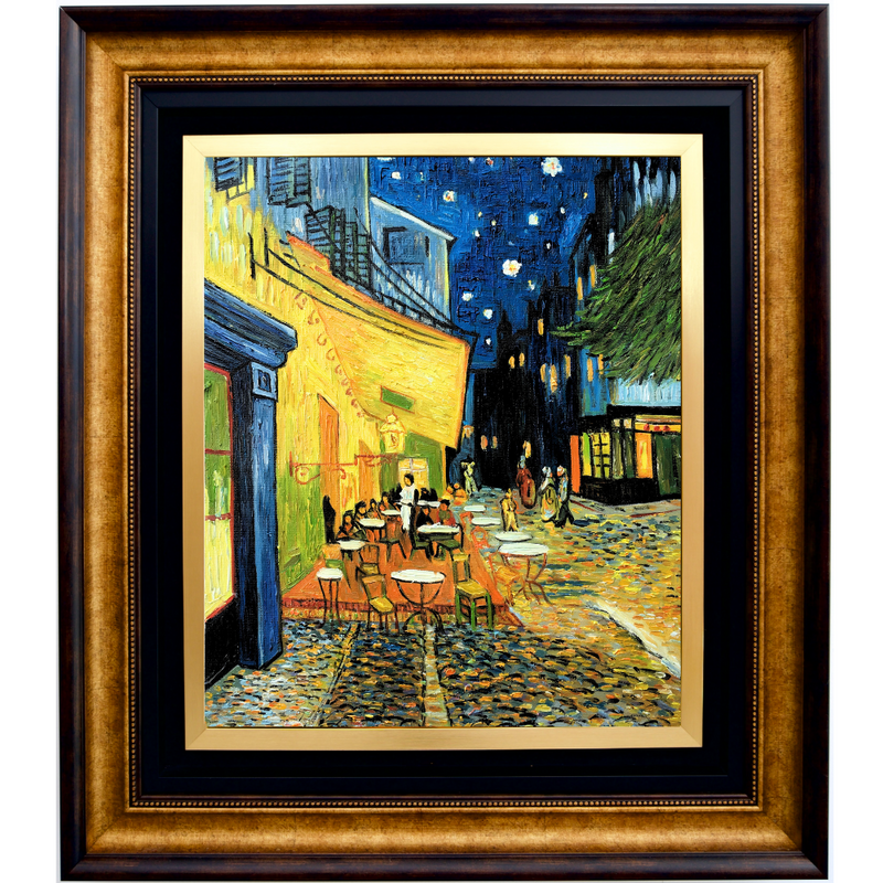מרפסת בית הקפה בערב - Vincent van Gogh