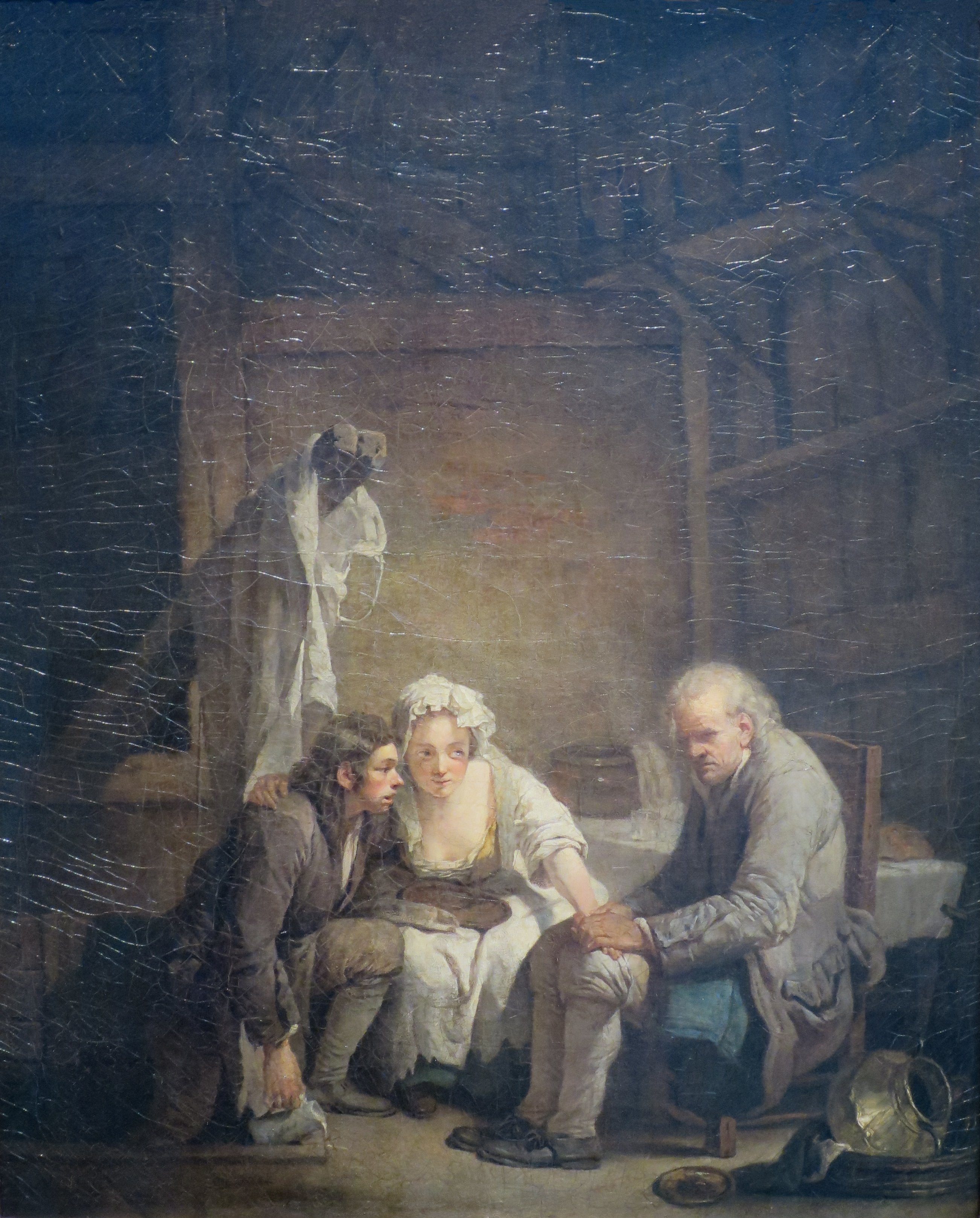 L'aveugle trompé - Jean-Baptiste Greuze