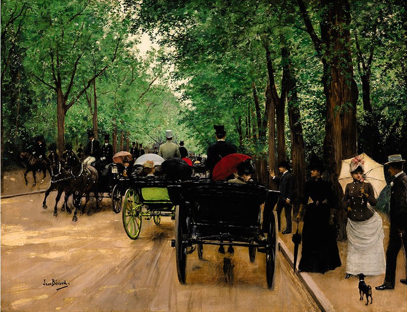 Bois de Boulogne - Jean Béraud