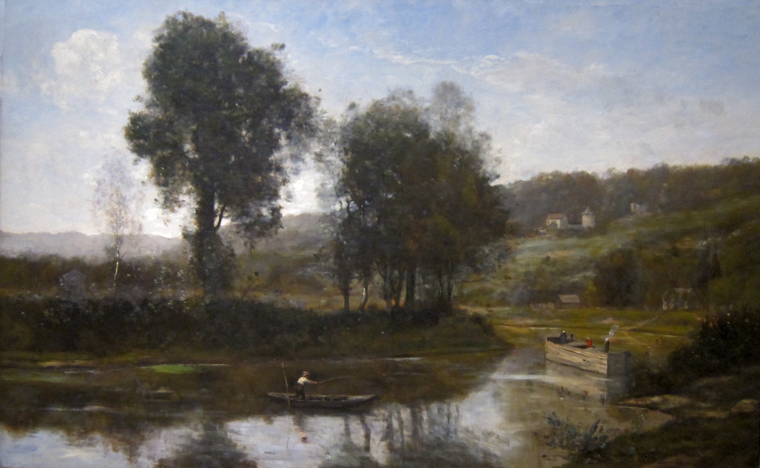 La boucle de la Seine à Port-Marly - Jean-Baptiste Camille Corot