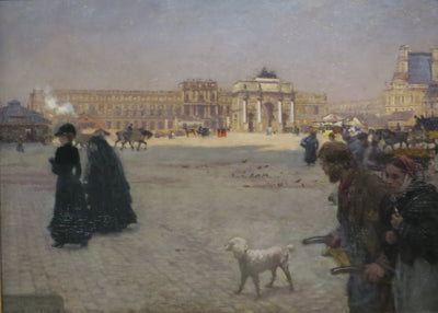 La Place du Carrousel - Giuseppe De Nittis - Alpha Reproduction
