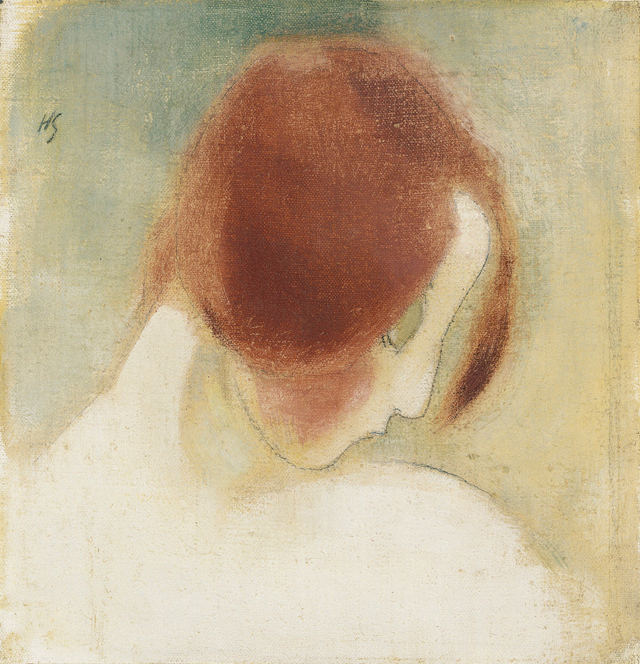 The Red-Haired Girl II - Helene Schjerfbeck