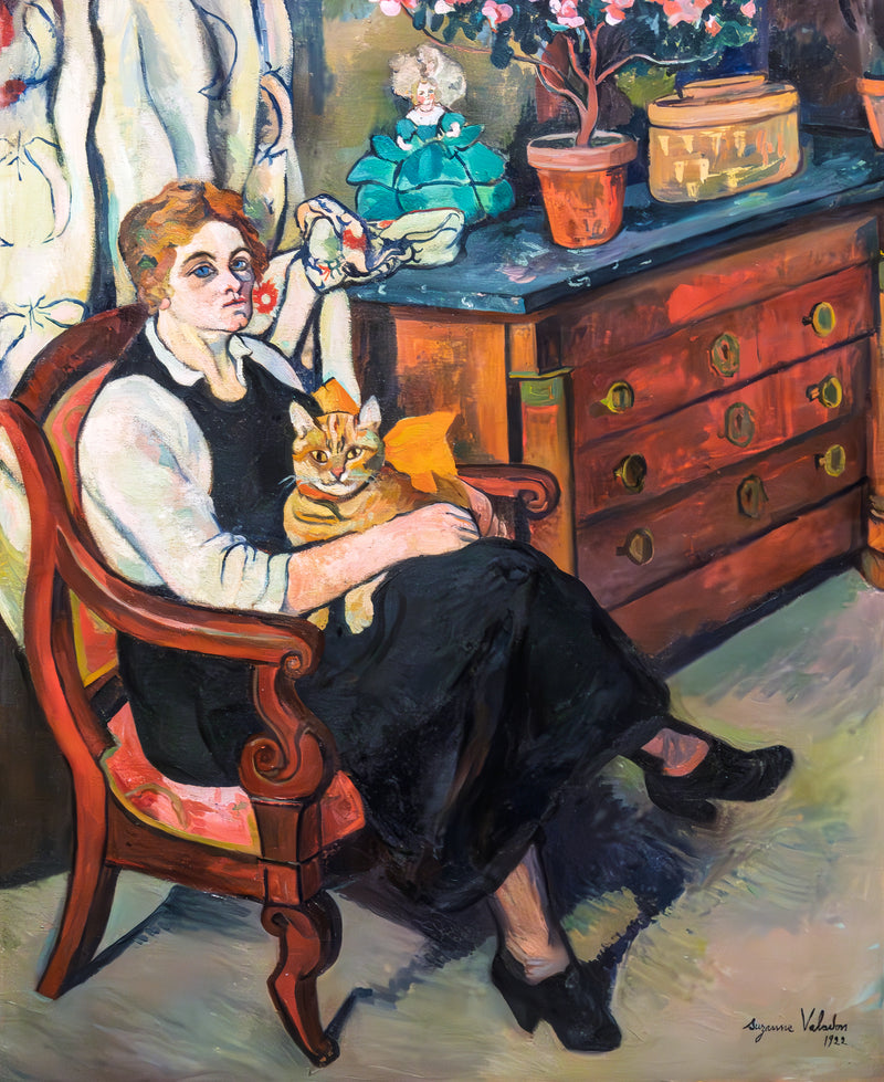 Portrait de Madame Lily Walton - Suzanne Valadon