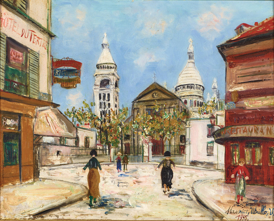 Eglise Saint-Pierre à Montmartre (1935) - Maurice Utrillo