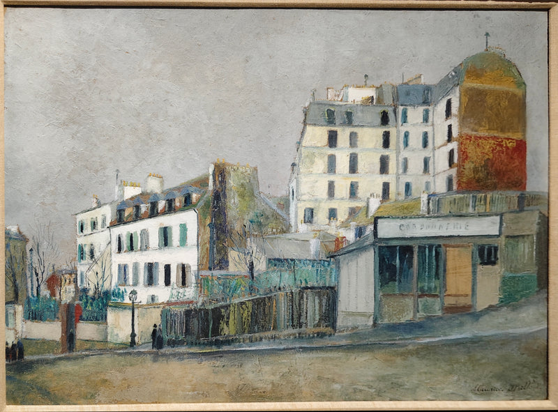 40, Rue Ravignan (1913) - Maurice Utrillo