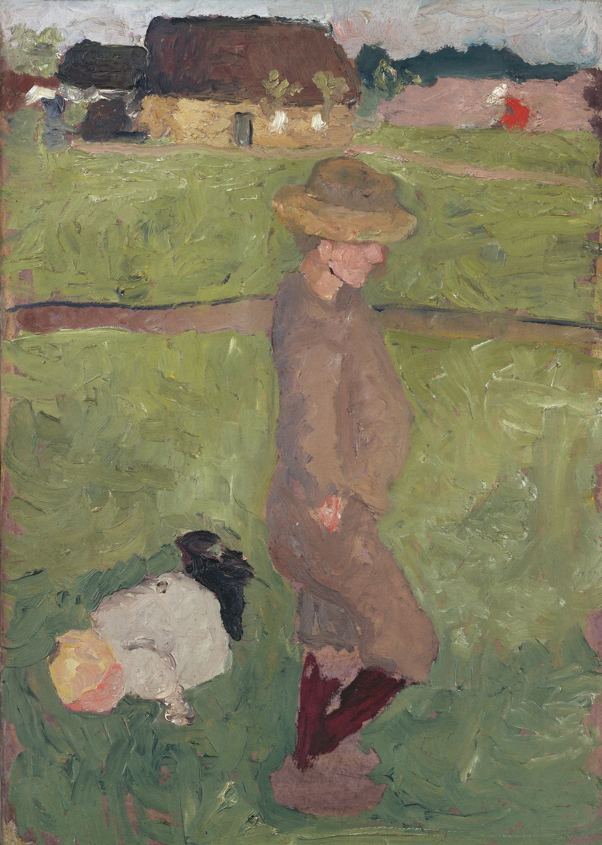 Kinder auf der Wiese - Paula Modersohn-Becker