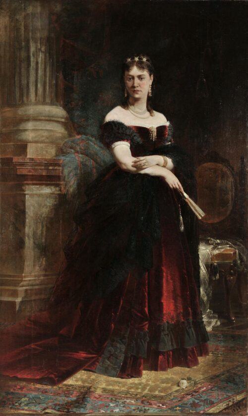 Portrait de Madame Serpieri - Nikiforos Lytras