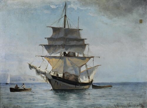 Caïque à Spetses - Ioannis Altamouras