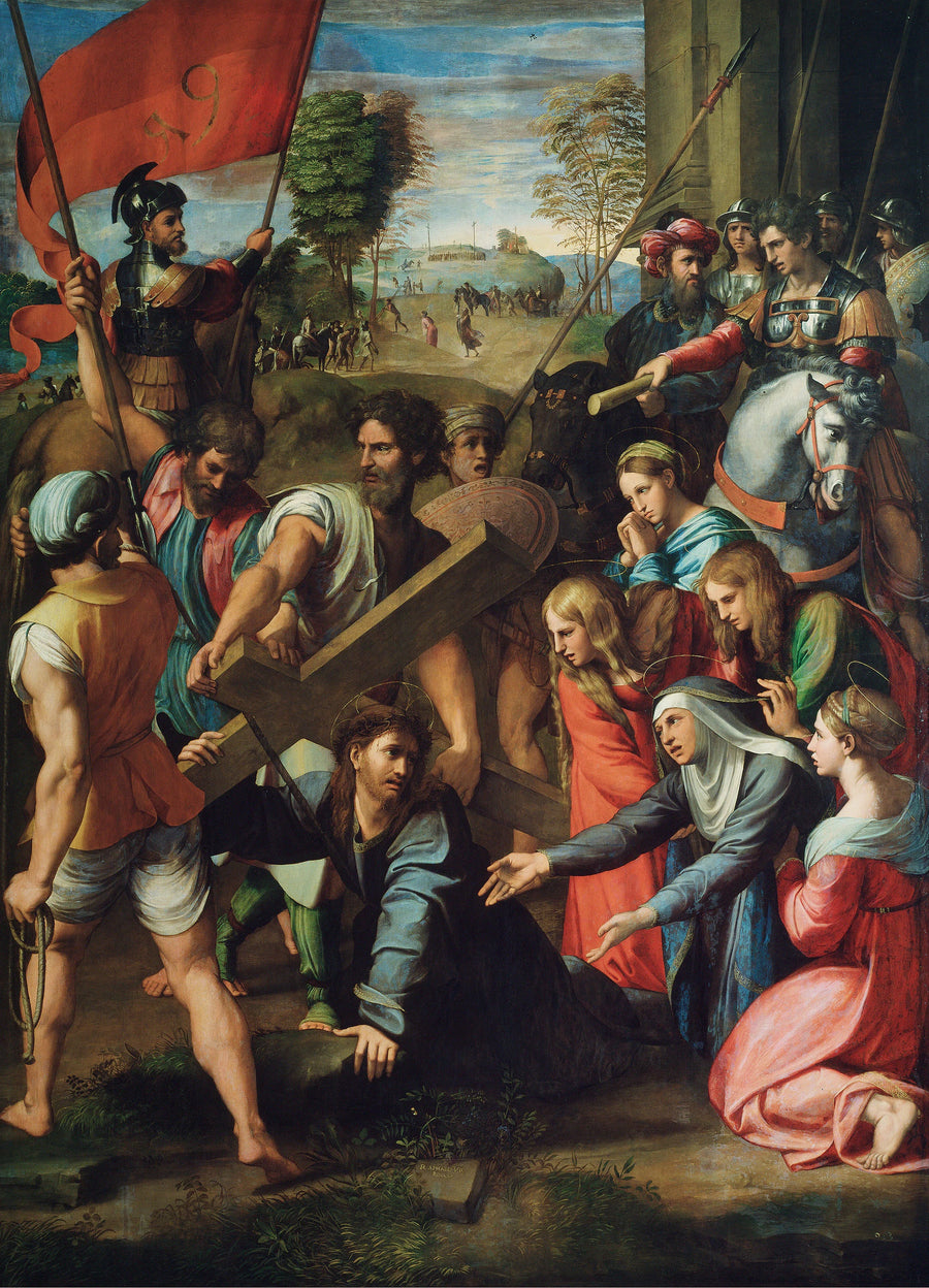 Le Portement de Croix - Raphaël - Réproduction huile sur toile