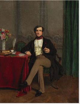 Un homme en tenue contemporaine - Ernest Meissonier