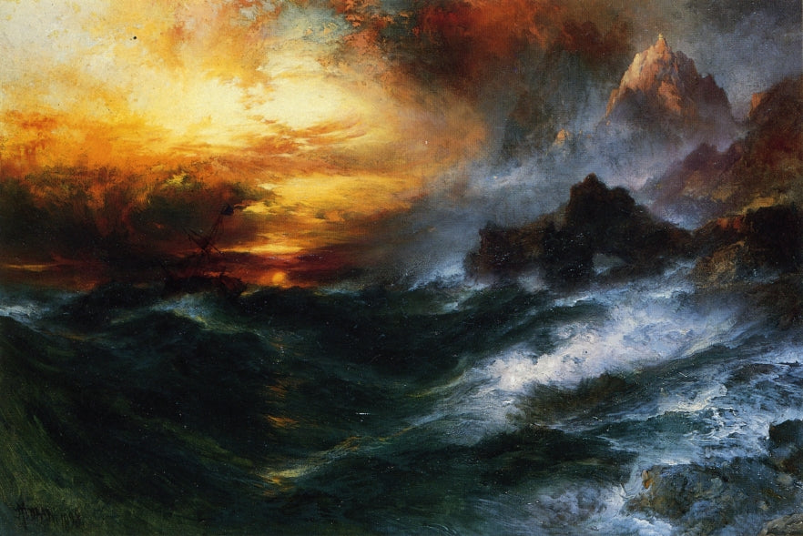 Une montagne d'aimants - Thomas Moran