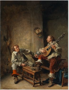 Une chanson - Ernest Meissonier