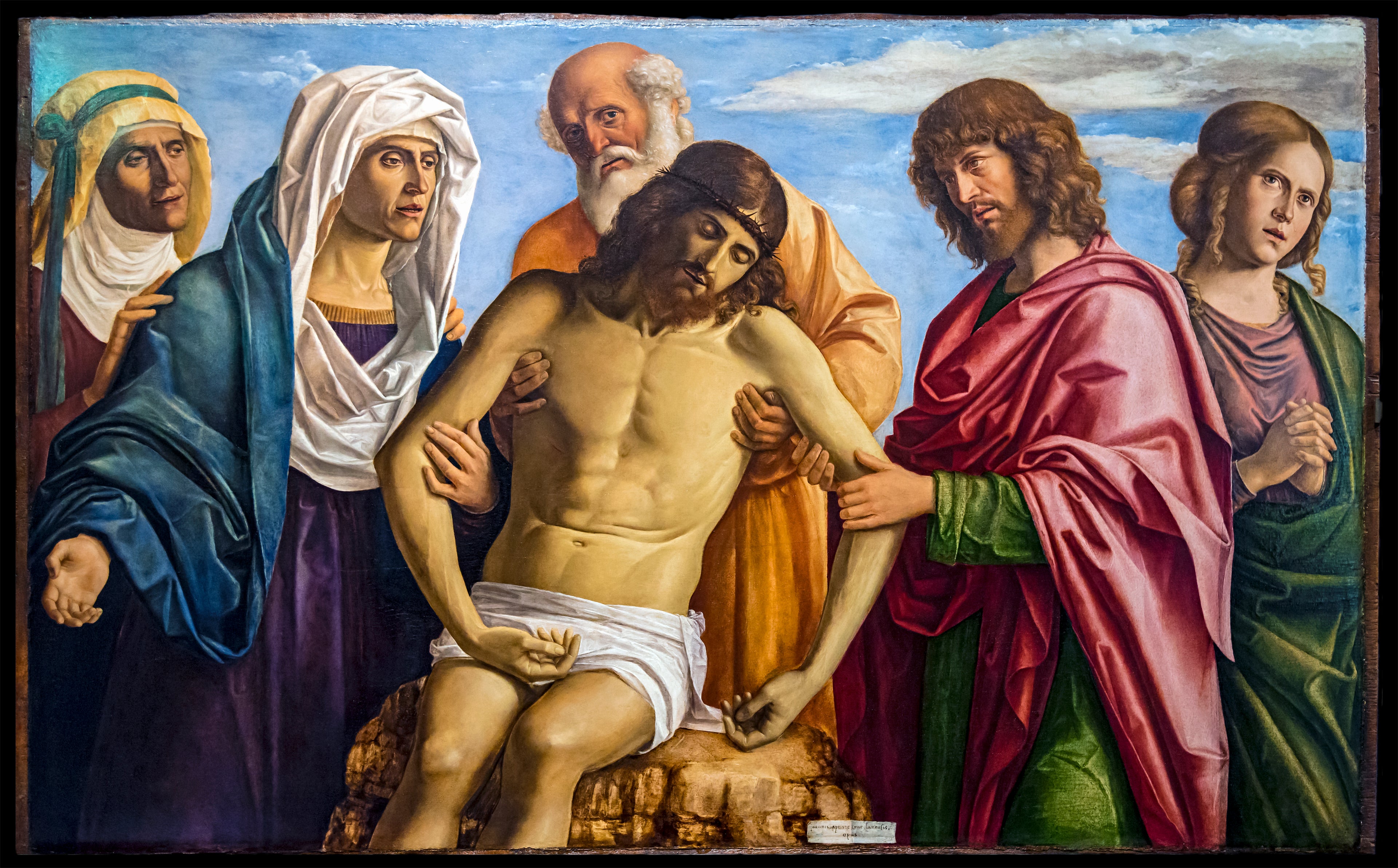 Lamentation sur le Christ mort - Cima da Conegliano