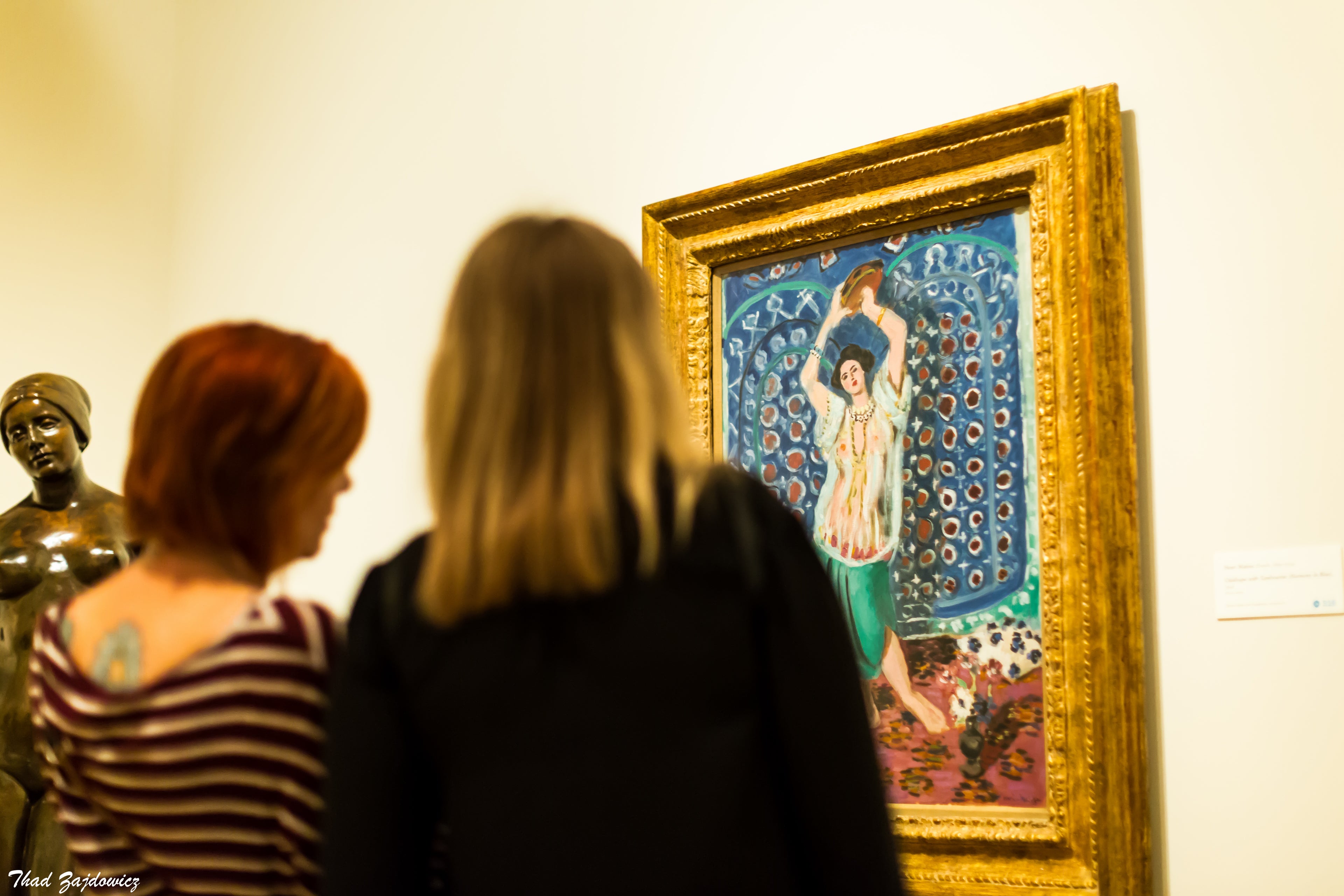 אודליסק עם תוף (הרמוניה בכחול) - אנרי מאטיס