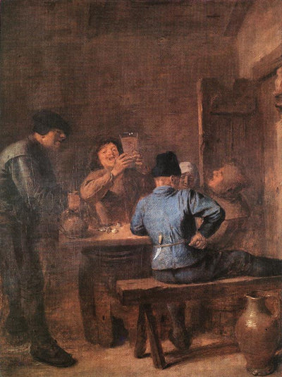 À la taverne - Adriaen Brouwer