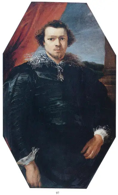 Portrait d’un homme inconnu autrefois appelé Jasper de Charles de Nieuwenhove - Antoine van Dyck - Alpha Reproduction