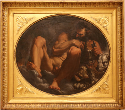 Pluton (Hadès) - Agostino Carracci