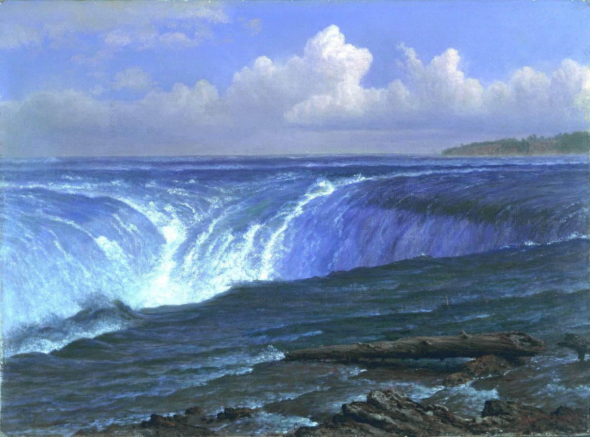 Chutes du Niagara - Albert Bierstadt
