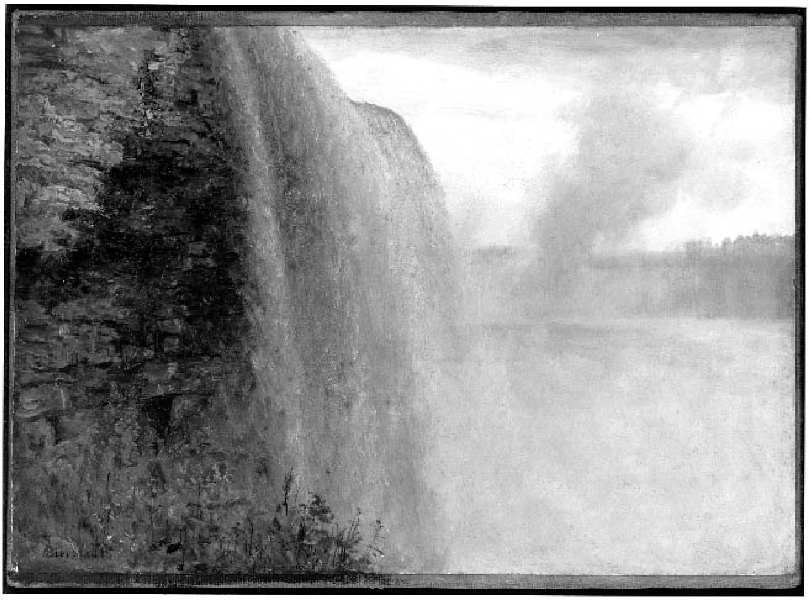 Niagara du côté américain - Albert Bierstadt