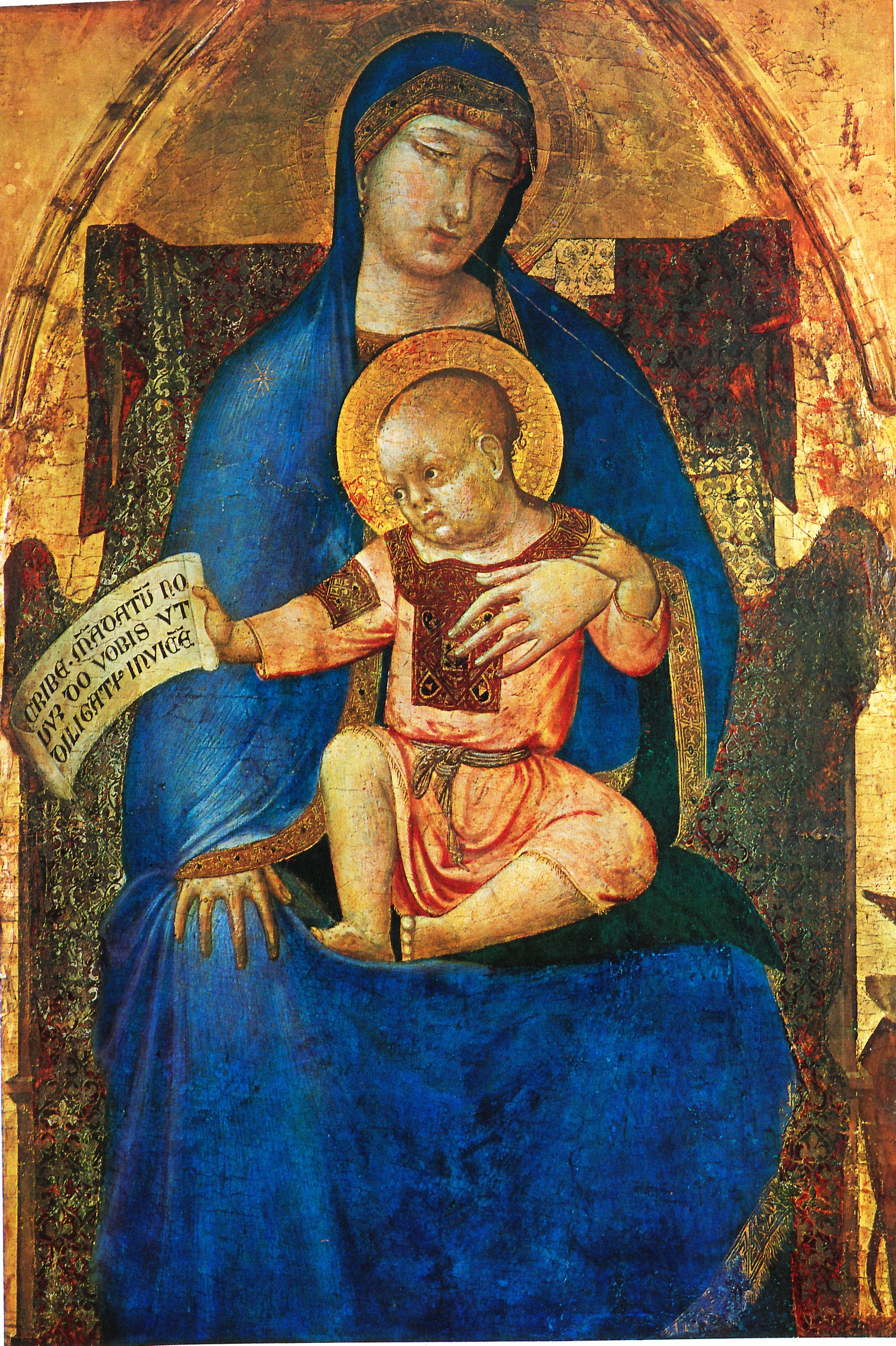 Vierge à l'Enfant - Ambrogio Lorenzetti