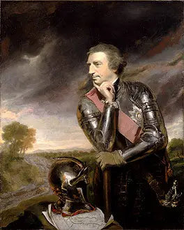 Portrait de Jeffrey Amherst (1717-1797) général britannique - Joshua Reynolds - Alpha Reproduction