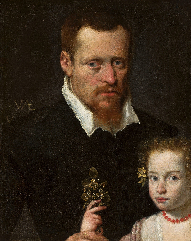 Un homme avec sa fille - Sofonisba Anguissola